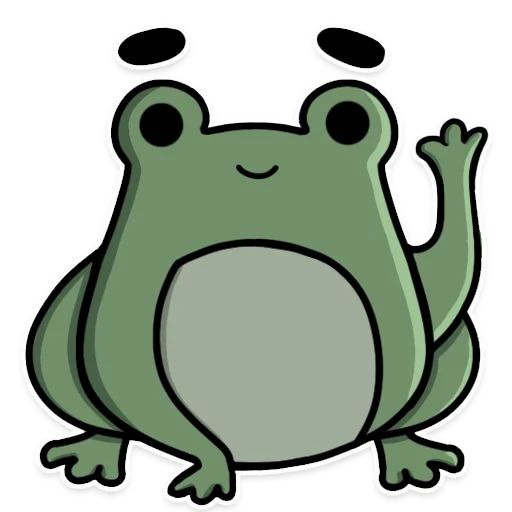 Sticker “Frog's Fine Box-4”