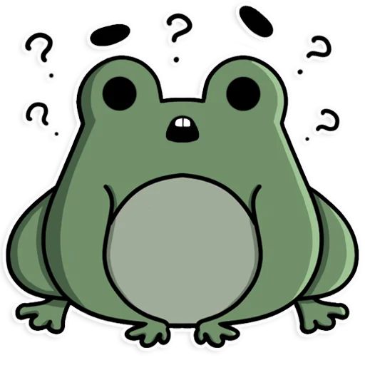 Sticker “Frog's Fine Box-8”