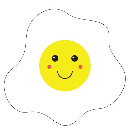 Sticker “Egg Emoji-1”