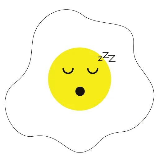 Sticker “Egg Emoji-5”