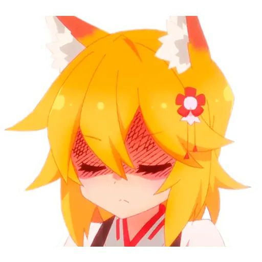 Sticker “The Helpful Fox Senko-san-7”