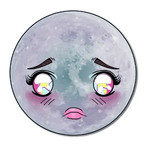 Sticker “Moon-10”