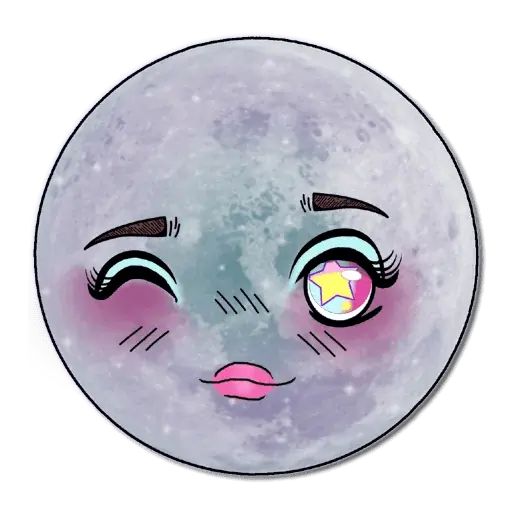 Sticker “Moon-12”