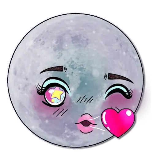 Sticker “Moon-5”