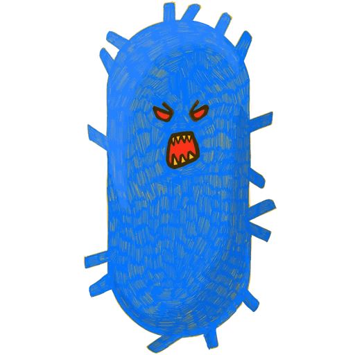 Sticker “Microbes-3”