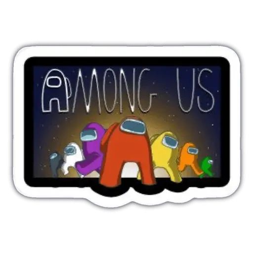 Sticker “Amoung us-8”