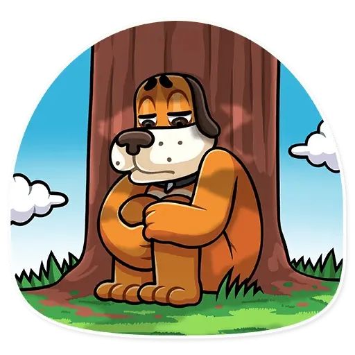 Sticker “Duck Hunt Dog-8”