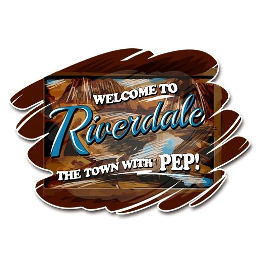 Sticker “Welcome to Riverdale-1”