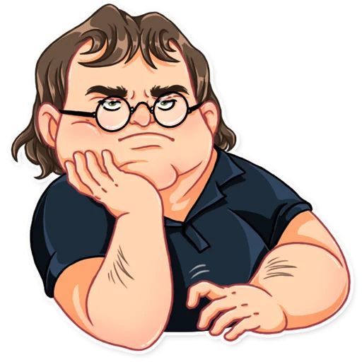 Sticker “Gabe Newell-9”