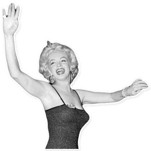 Sticker “Marilyn Monroe-7”