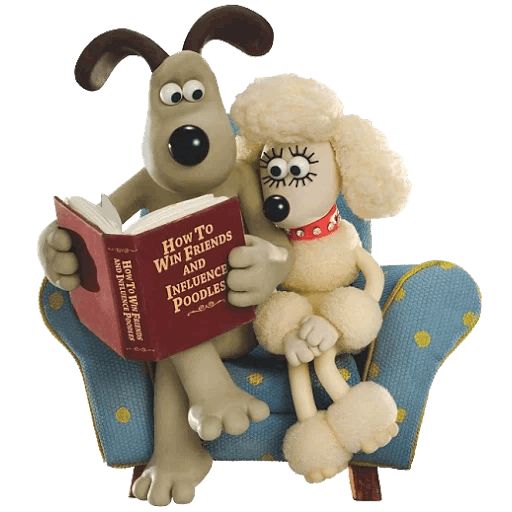 Sticker “Wallace and Gromit-11”