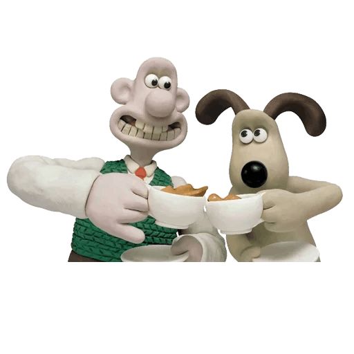 Sticker “Wallace and Gromit-5”