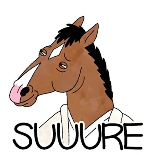 Sticker “Bojack Horseman-4”