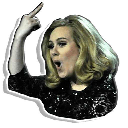 Sticker “Adele-3”