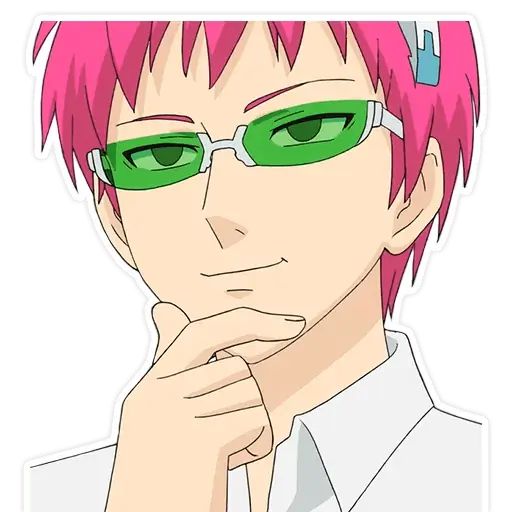 Sticker “Saiki Kusuo-3”