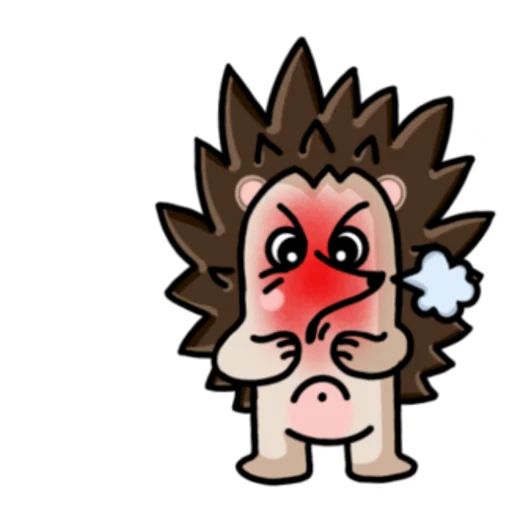 Sticker “Hedgehog-10”