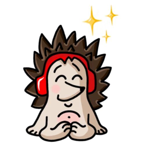Sticker “Hedgehog-4”