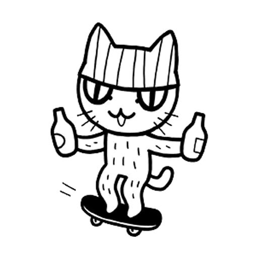 Sticker “Skin Cat-12”