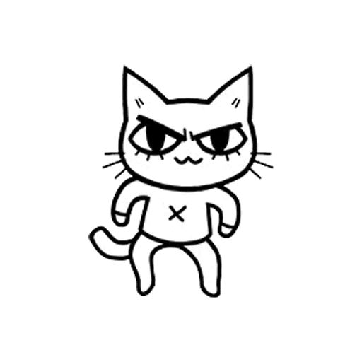 Sticker “Skin Cat-4”