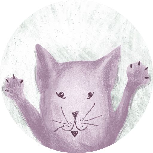 Sticker “Cats in Circle-10”