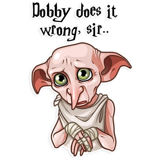 Sticker “Dobby-8”