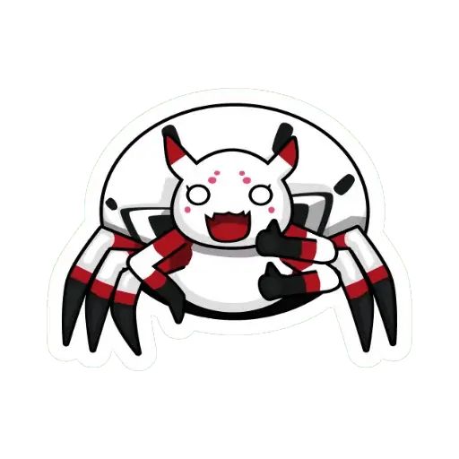 Sticker “Kumo Desu Ga, Nani Ka?-12”