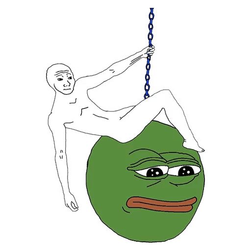 Sticker “Pepe And Feels Guy-4”