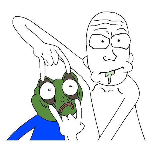 Sticker “Pepe And Feels Guy-5”