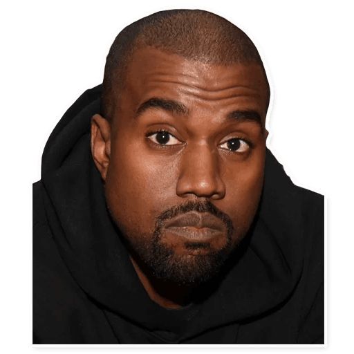 Kanye West” Stickers Set For Telegram