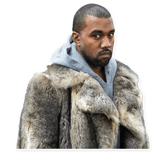 Kanye West” Stickers Set For Telegram