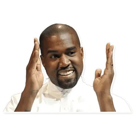 Sticker “Kanye West-3”