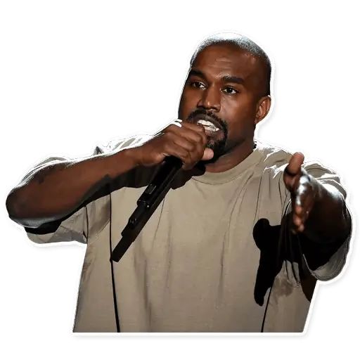 Sticker “Kanye West-5”