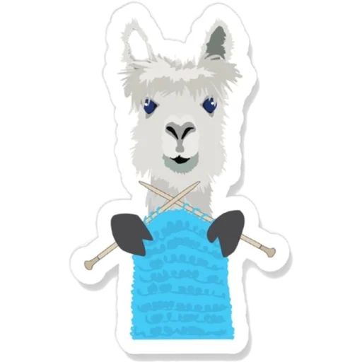 Sticker “knitting-10”