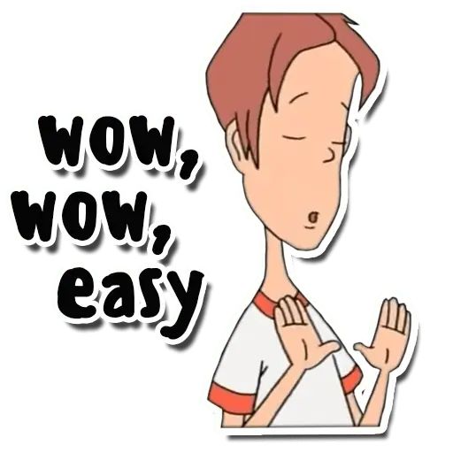 Sticker “What's with Andy?-5”
