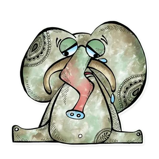 Sticker “Elephant-10”