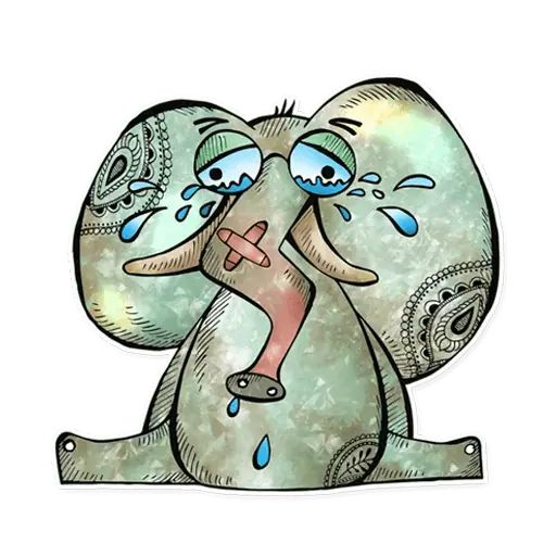 Sticker “Elephant-4”