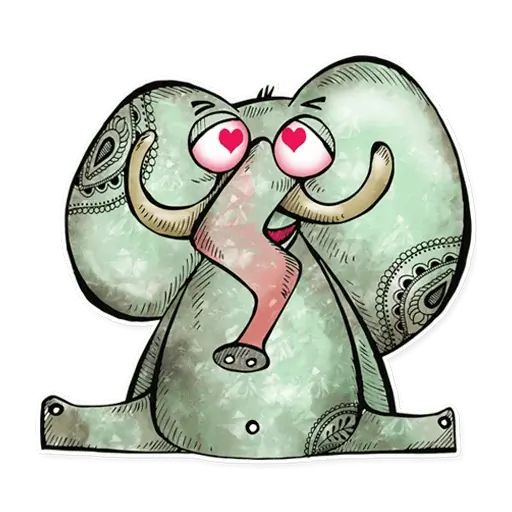 Sticker “Elephant-5”
