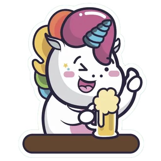 Sticker “Unicorn-1”