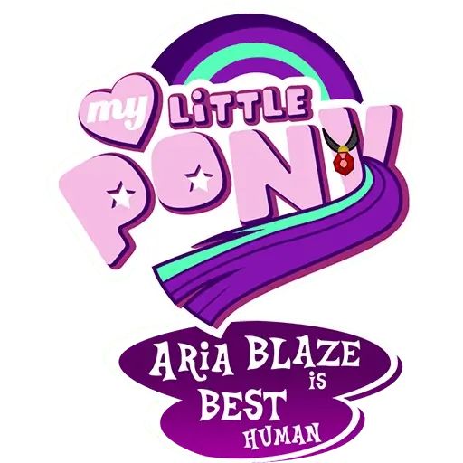 Sticker “Aria Blaze-2”