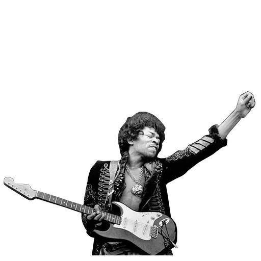 Sticker “Jimi Hendrix-11”