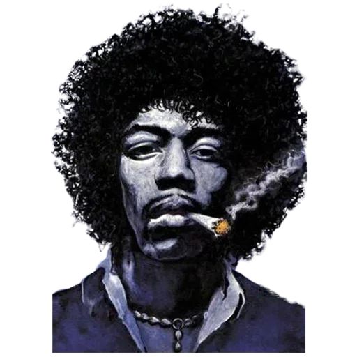Sticker “Jimi Hendrix-2”