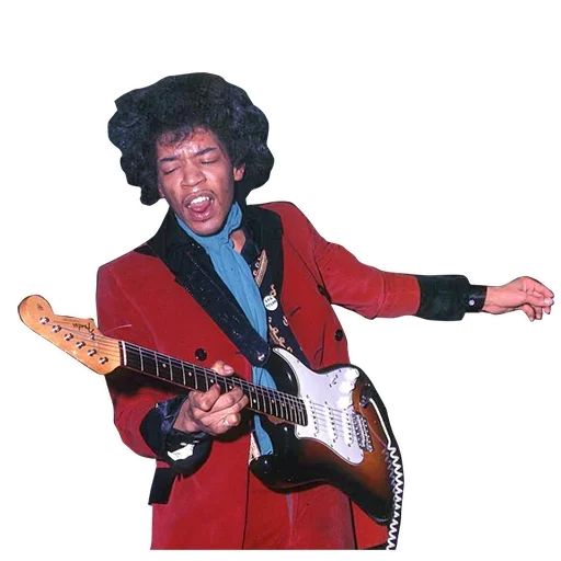 Sticker “Jimi Hendrix-4”