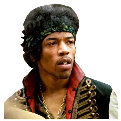 Sticker “Jimi Hendrix-5”