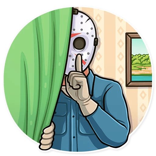 Sticker “Jason Voorhees-11”