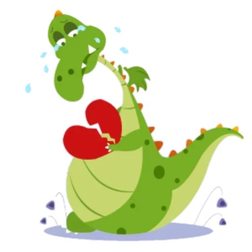 Sticker “Green Dino-8”
