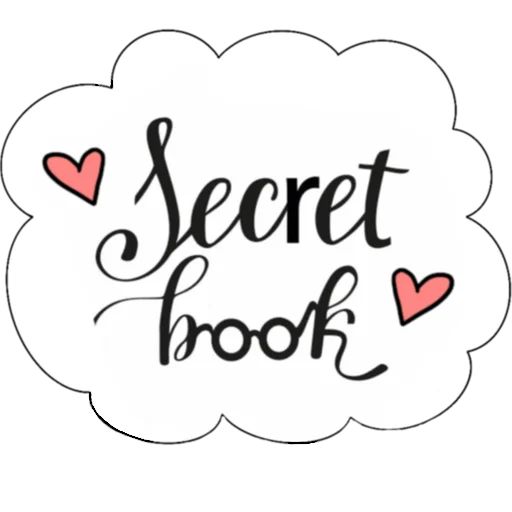 Sticker “Secret Book-1”