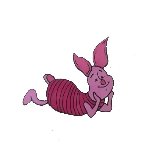 Sticker “The Pink Piglet-11”