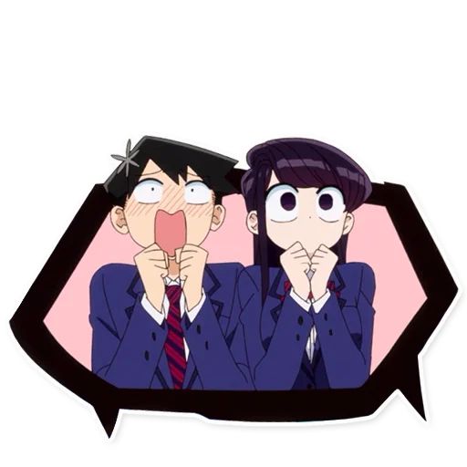 Sticker “Komi Can't Communicate-10”