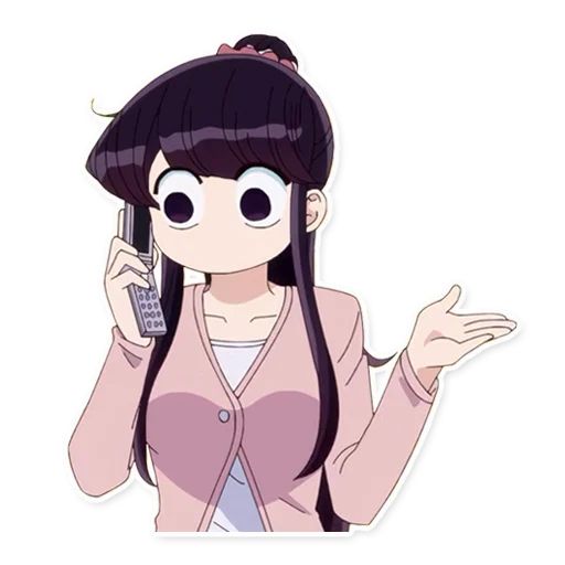 Sticker “Komi Can't Communicate-11”