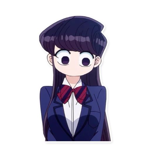 Sticker “Komi Can't Communicate-2”